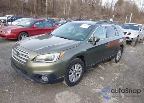 2016 Subaru Outback 2.5I Premium z USA, uszkodzony, nr VIN 4S4BSBDC3G3315575
